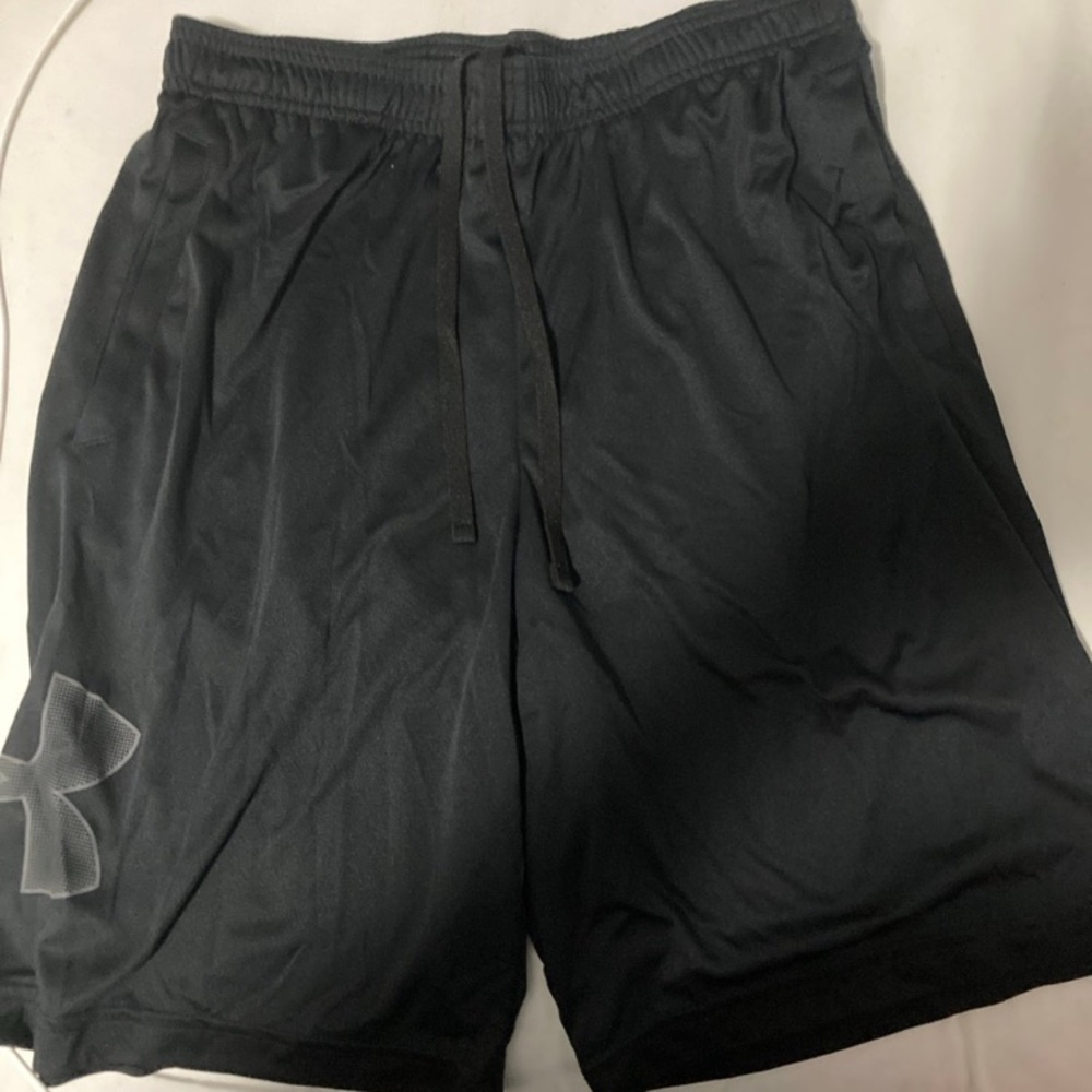 Large black under armor shorts